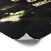 Rejoice The Light Has Come Isaiah 60 Bible Verse ポスター (角)