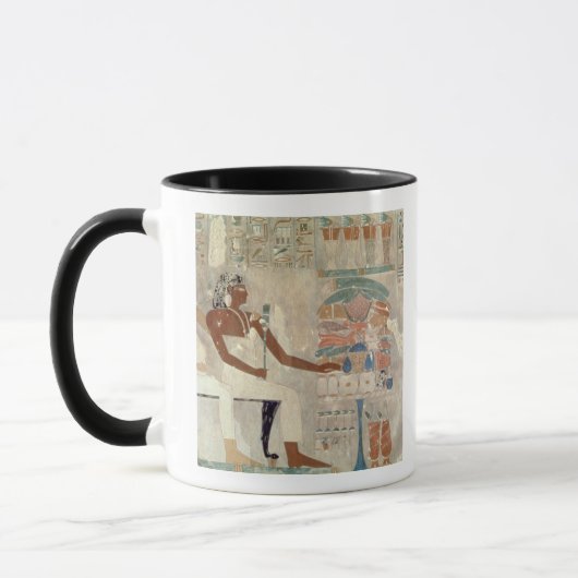 Rekhmire、Thebes、dの墓からの壁絵画 マグカップ (左)