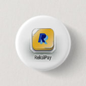 ReksiPay 缶バッジ (正面)