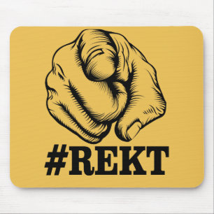 Rektを得て下さい マウスパッド
