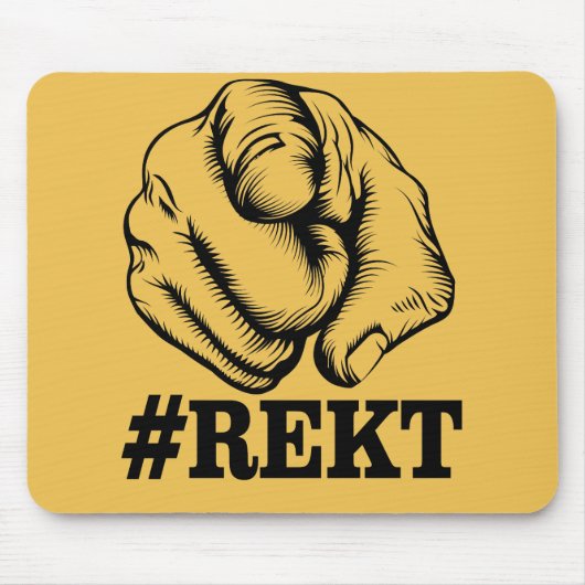 Rektを得て下さい マウスパッド (正面)