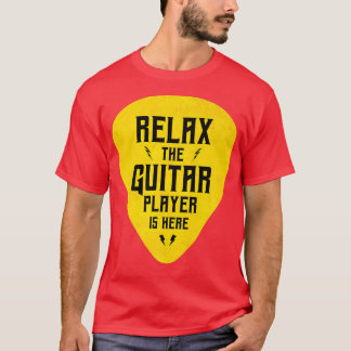 Rela The Guitar Player Is Here おもしろい Premium Tシャツ