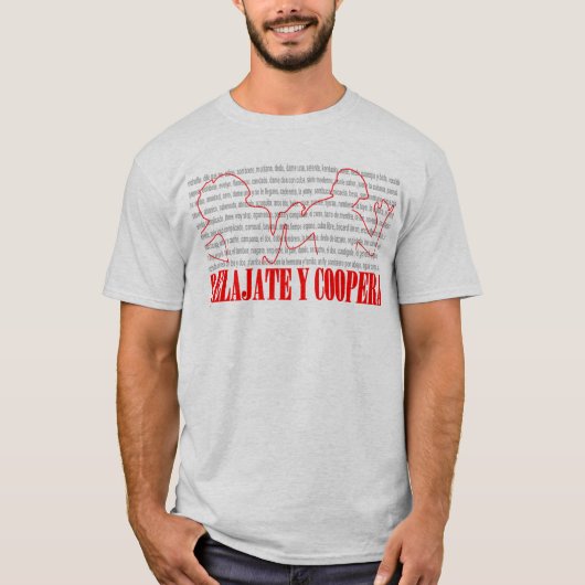 relajate yのcoopera tシャツ (正面)