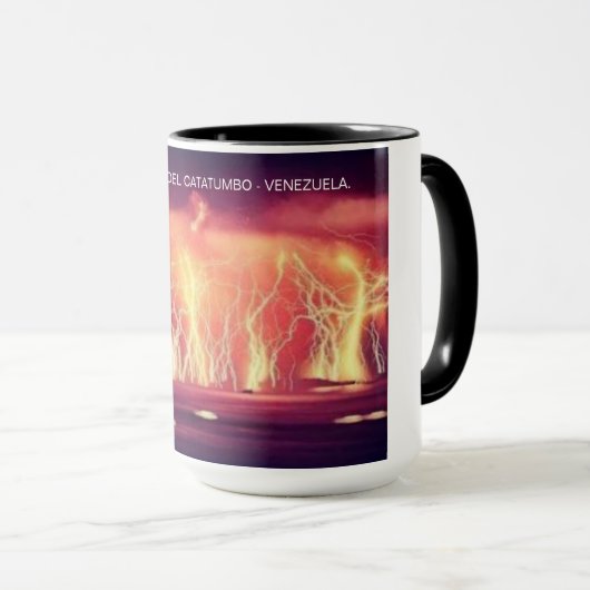 Relampago del Catatumboからマグカップ – ベネズエラ。 マグカップ (正面右)