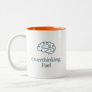 Relatable Aesthetic Mental Health Humor Coffee Mug ツートーンマグカップ