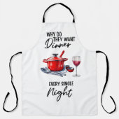 Relatable Kitchen Realness エプロン (正面)