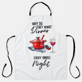 Relatable Kitchen Realness エプロン