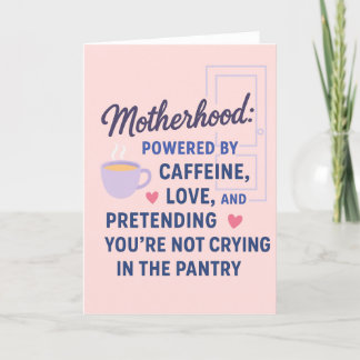 Relatable Mom Life Mother's Day Card 案内状