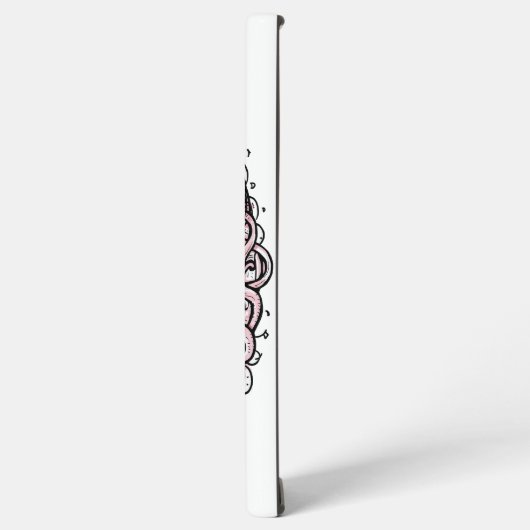 Relatable "Overthinking Everything" Quote Samsung Galaxyケース (左側面)