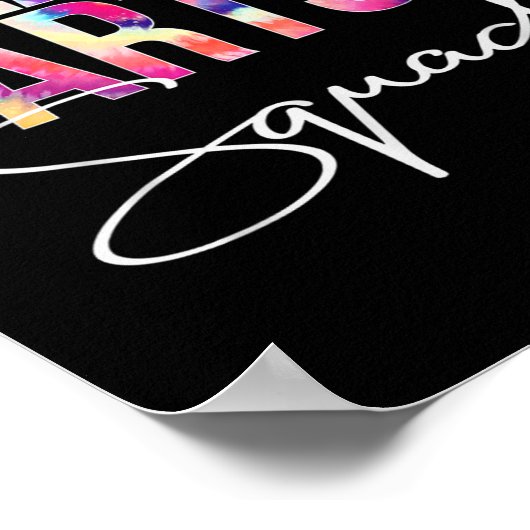 Related Arts Squad Tie Dye Back To School Apprecia ポスター (角)