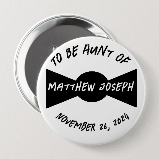 Relation-Be Bowタイ 缶バッジ (正面&裏面)