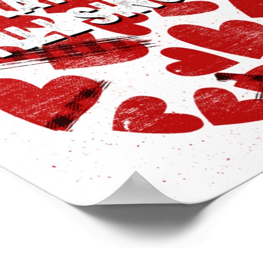 Relationship Still Single Valentines Day Humor 1  ポスター (角)