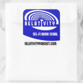 RELATIVITY "Album Art"ステッカー スクエアシール (バッグ)