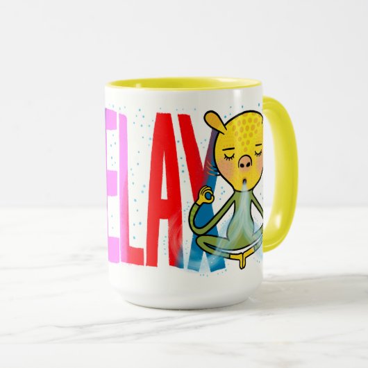 Relax マグカップ (正面右)