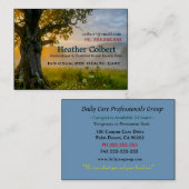 Relax Calm Care Professional 名刺 (正面/裏面)