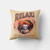 Relax! It's Just Halloween クッション (裏面)