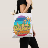 Relax – My Wife Said It’s Okay Husband Tote Bag トートバッグ (クローズアップ)