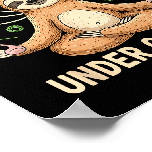 Relax Nothing Is Under Control Funny Quote Sloth Y ポスター (角)