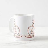 Relax & Recharge コーヒーマグカップ (正面左)