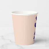 Relax & Sip ミニマルロゴ 紙コップ (右)