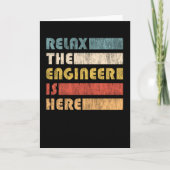 Relax The Engineer For Engineers カード (正面)