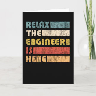 Relax The Engineer For Engineers カード