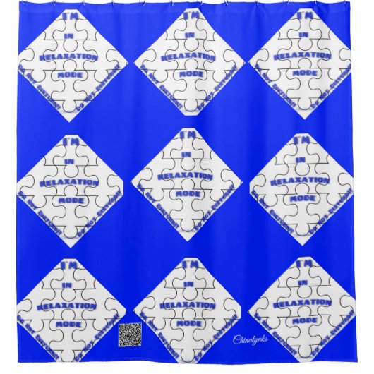  RELAXATION SHOWER CURTAIN シャワーカーテン (正面)