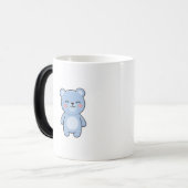 Relaxed Bear Minimal Kawaii Style モーフィングマグカップ (正面左)