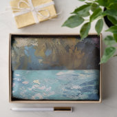 Relaxed Swimming Sea Turtle Decoupage 薄葉紙 (ギフト)