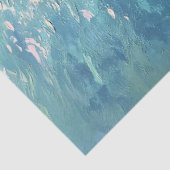 Relaxed Swimming Sea Turtle Decoupage 薄葉紙 (詳細)