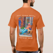 Relaxinのカウボーイ Tシャツ (裏面)