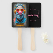 #relaxingビベス ハンドファン (正面&裏面)