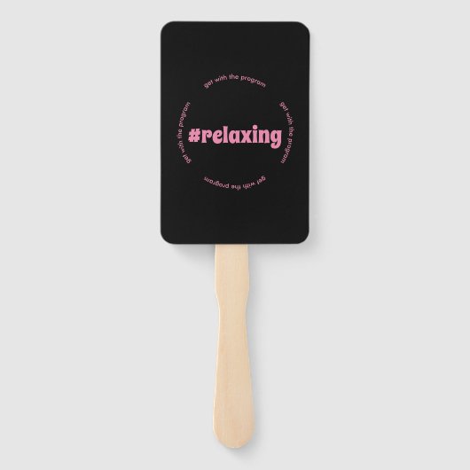 #relaxingビベス ハンドファン (裏面)