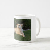 Relaxing Dog コーヒーマグカップ (正面右)