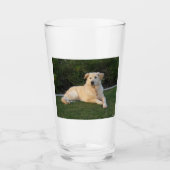Relaxing Dog タンブラーグラス (正面)