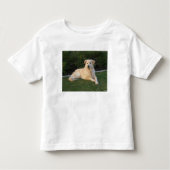 Relaxing Dog トドラーTシャツ (正面)