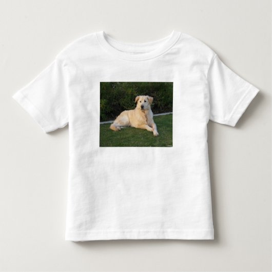 Relaxing Dog トドラーTシャツ (正面)
