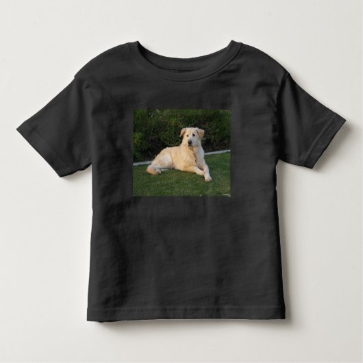 Relaxing Dog トドラーTシャツ (正面)
