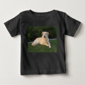 Relaxing Dog ベビーTシャツ (正面)