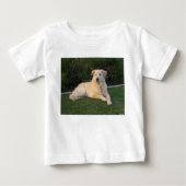 Relaxing Dog ベビーTシャツ (正面)