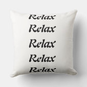 Relaxing pillow to uplift mood クッション (裏面)