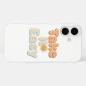 Relaxing "Take It Easy" with Smiling Sun Case-Mate iPhoneケース (裏面 (横))