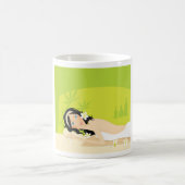 Relaxing Zen Spa Woman Tropical Wellness コーヒーマグカップ (中央)