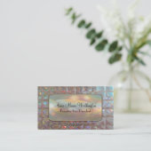 Relayshanシックでエレガントな3.5" x 2"プロフェッショナル 名刺 (スタンド正面)