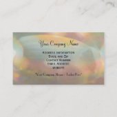 Relayshanシックでエレガントな3.5" x 2"プロフェッショナル 名刺 (裏面)