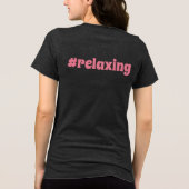 #relazingビベス トライブレンドＴシャツ (裏面)