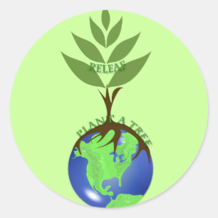 ReLeaf植物Aの木 ラウンドシール