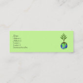 ReLeaf – 植物Aの木 スキニー名刺 (裏面)