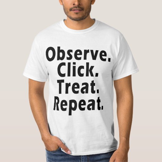 Release Canine - Click Treat Dog Training  Tシャツ (正面)