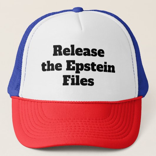 Release the Epstein Files キャップ (正面)